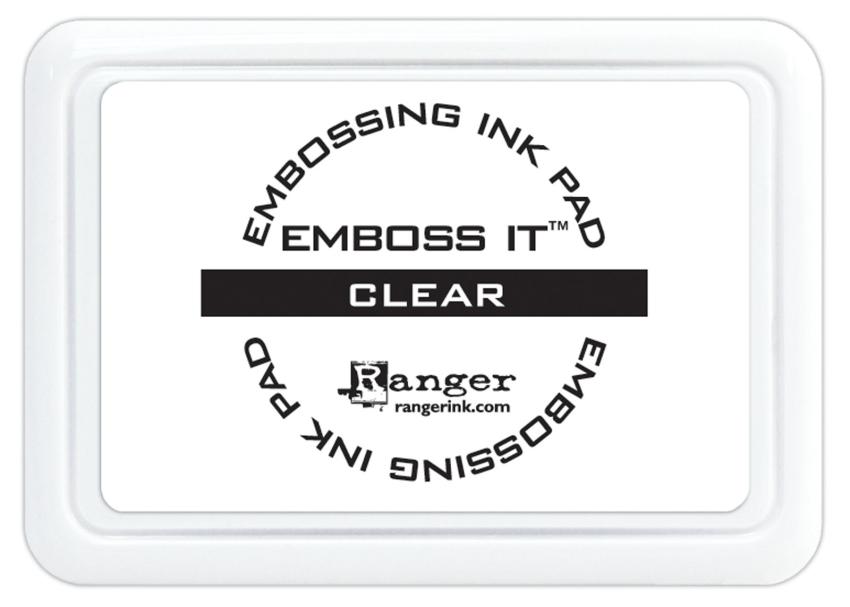 Ranger - Embossing Stempelkissen - Emboss it ink pad "clear"