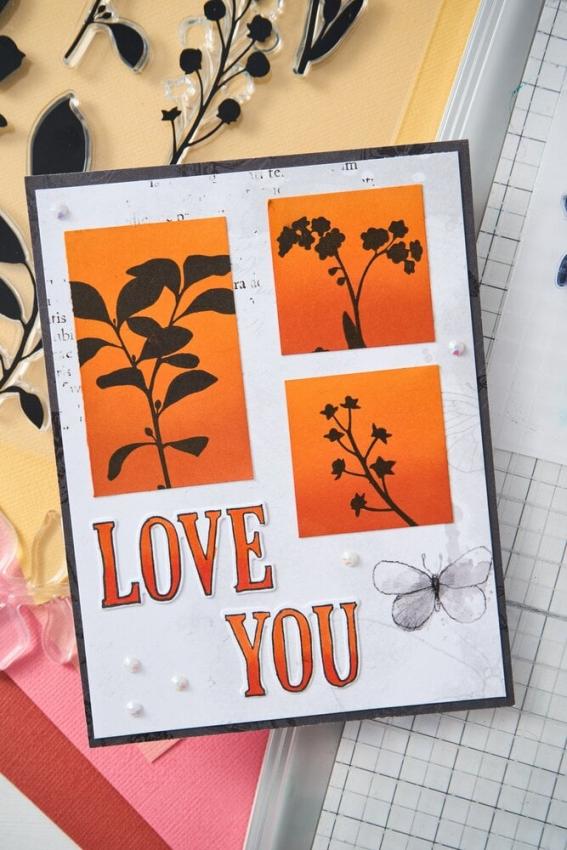 Sizzix - Stanzschablone "Fine Line Alpha 02" Framelits Craft Dies Design by 49 and Market