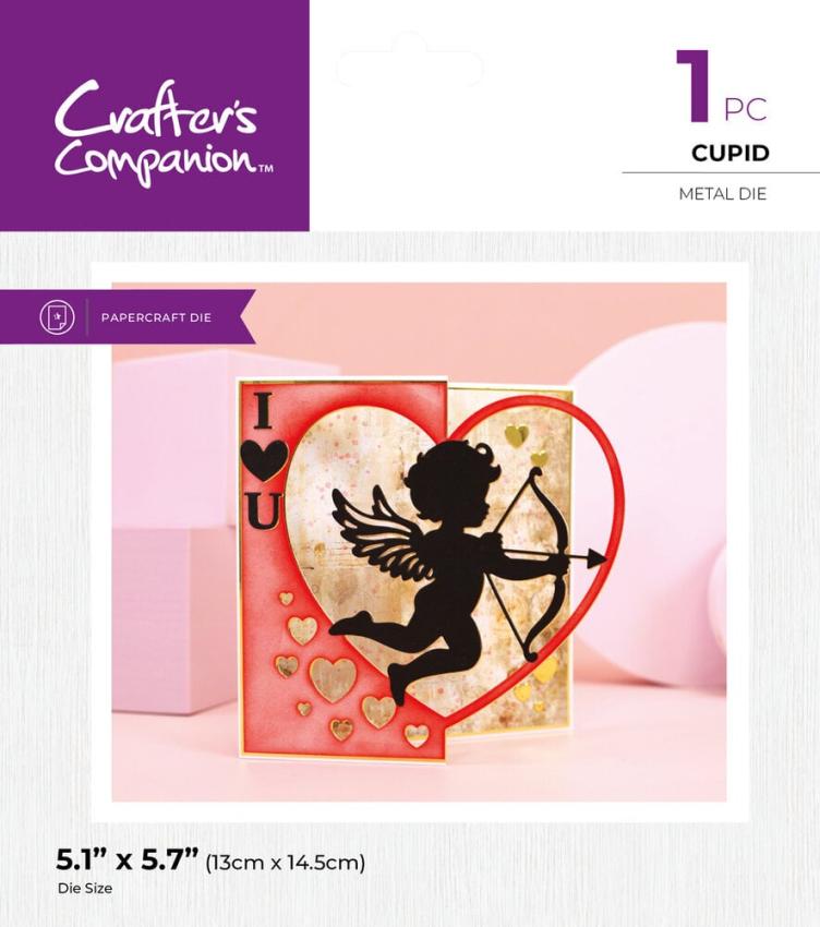 Crafters Companion - Stanzschablone "Cupid Edgeable" Dies