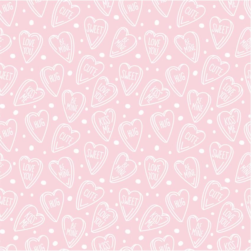 Crafters Companion - Designpapier "Happy Valentines!" Paper Pack 6x6 Inch - 36 Bogen