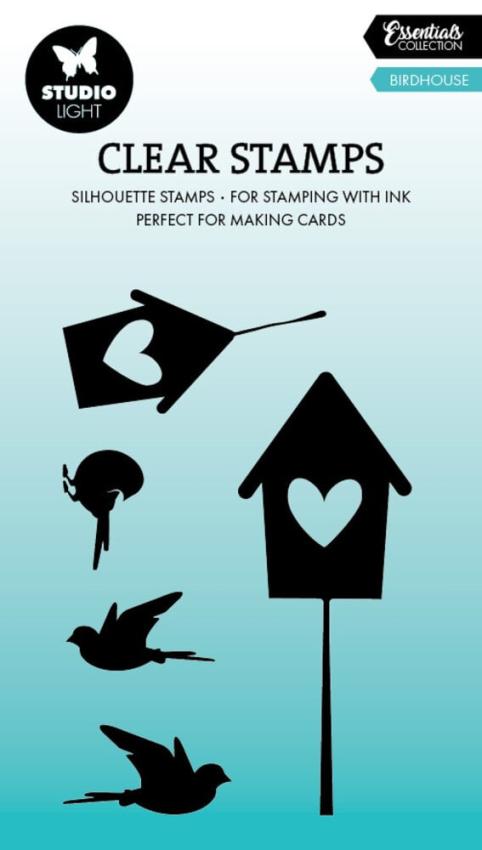 Studio Light - Stempelset "Birdhouse" Clear Stamps