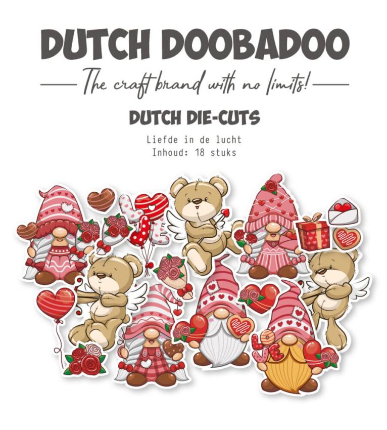 Dutch Doobadoo - Stanzteile "Liefde in de Lucht" Die Cuts