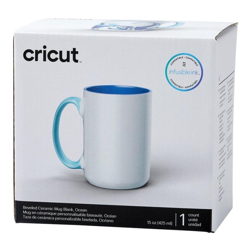 Cricut Tasse - Beveled Ceramic Mug Blank "Ocean" 425ml