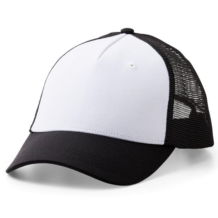 Cricut Cappy "Black/White" Trucker Hat