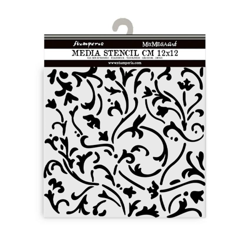 Stamperia - Schablone 12x12cm "Ornaments" Stencil