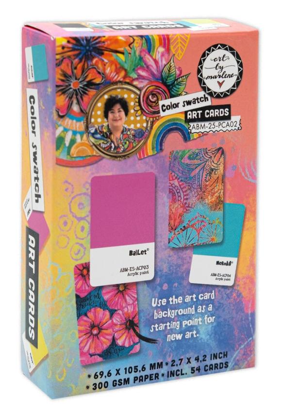 Art By Marlene "Color Swatch Art Cards" 54er Set