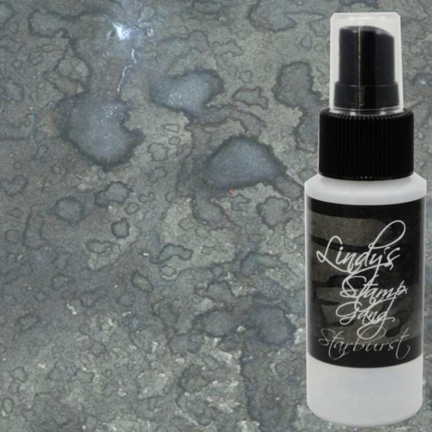 Lindys Stamp Gang - Starburst Spray "Black Orchid Silver" 59ml