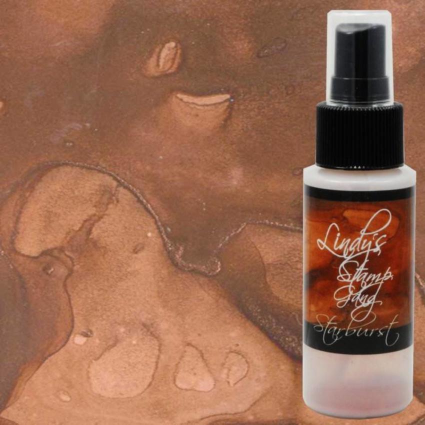 Lindys Stamp Gang - Starburst Spray "Cocoa Bean Copper" 59ml