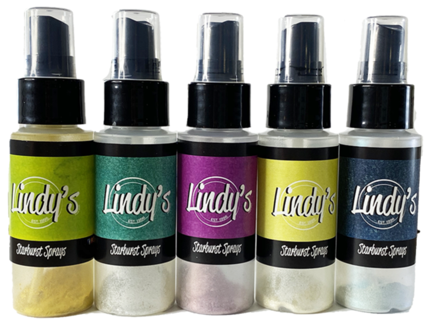 Lindys Stamp Gang - Starburst Spray"Outer Space" 6x59ml