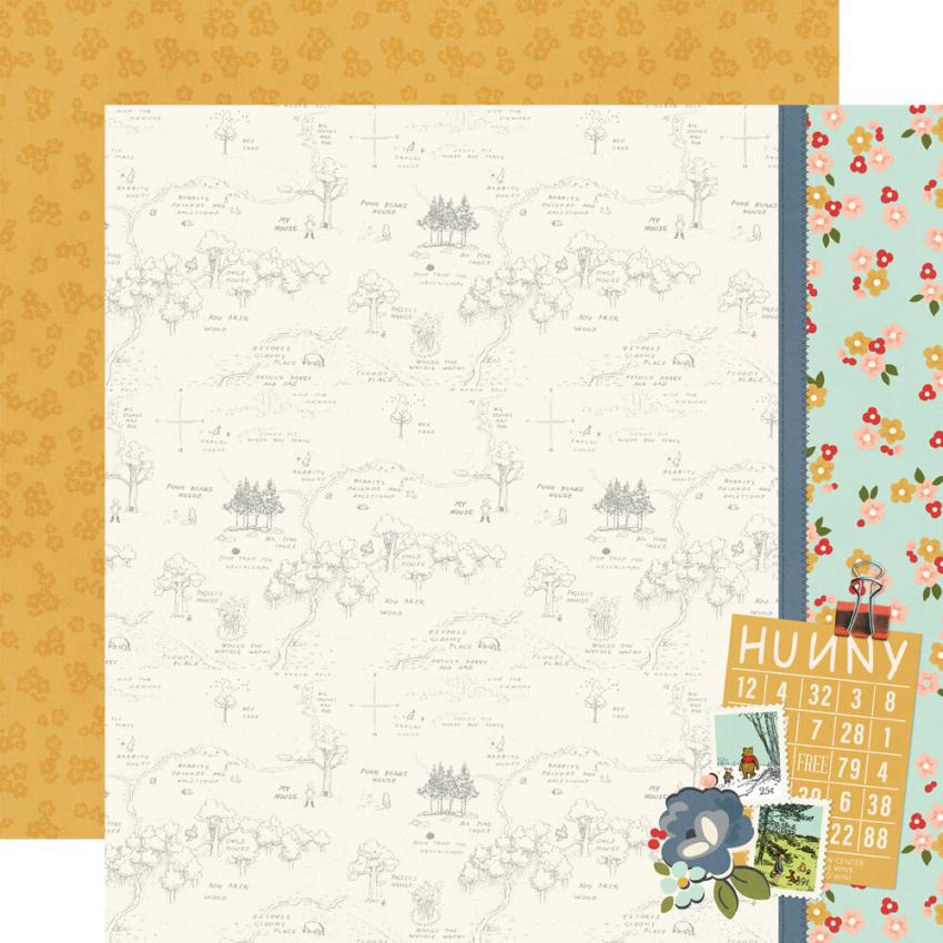 Simple Stories - Collections Kit "Say Cheese Classic Pooh" 12 Bogen Designpapier