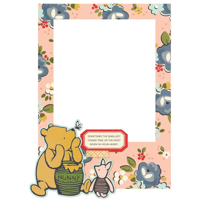 Simple Stories - Chipboard Frames "Say Cheese Classic Pooh" 