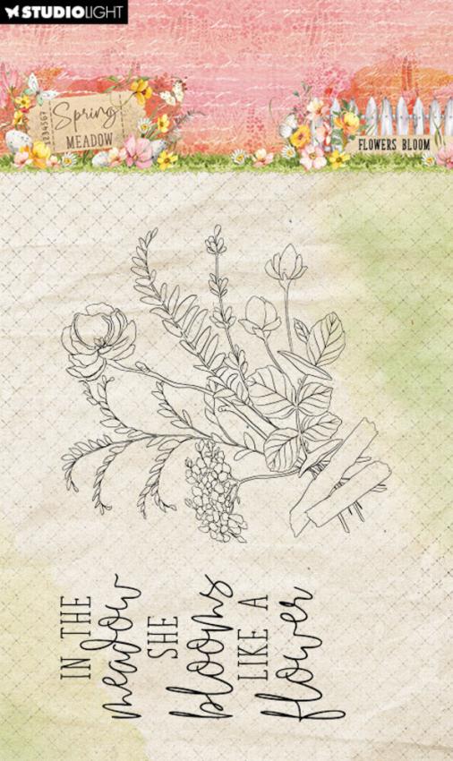 Studio Light - Stempelset "Flower Bloom" Clear Stamps