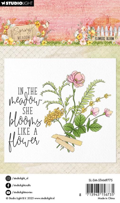 Studio Light - Stempelset "Flower Bloom" Clear Stamps