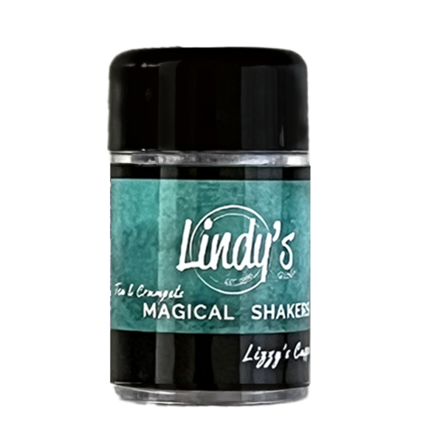 Lindys Stamp Gang - Pigmentpulver "Lizzy's Cuppa' Tea Teal" Magical Shaker 2.0 - 10g