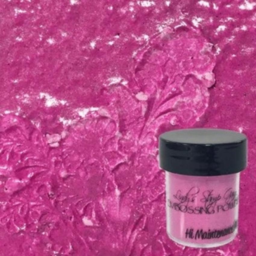 Lindys Stamp Gang - Embossingpulver "Hi Maintenance Magenta" 2-Tone Embossing Powder 14g