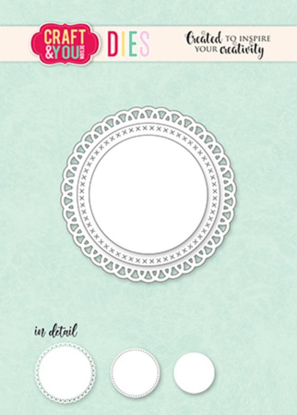 Craft & You Design - Stanzschablone "Mini Doily" Dies