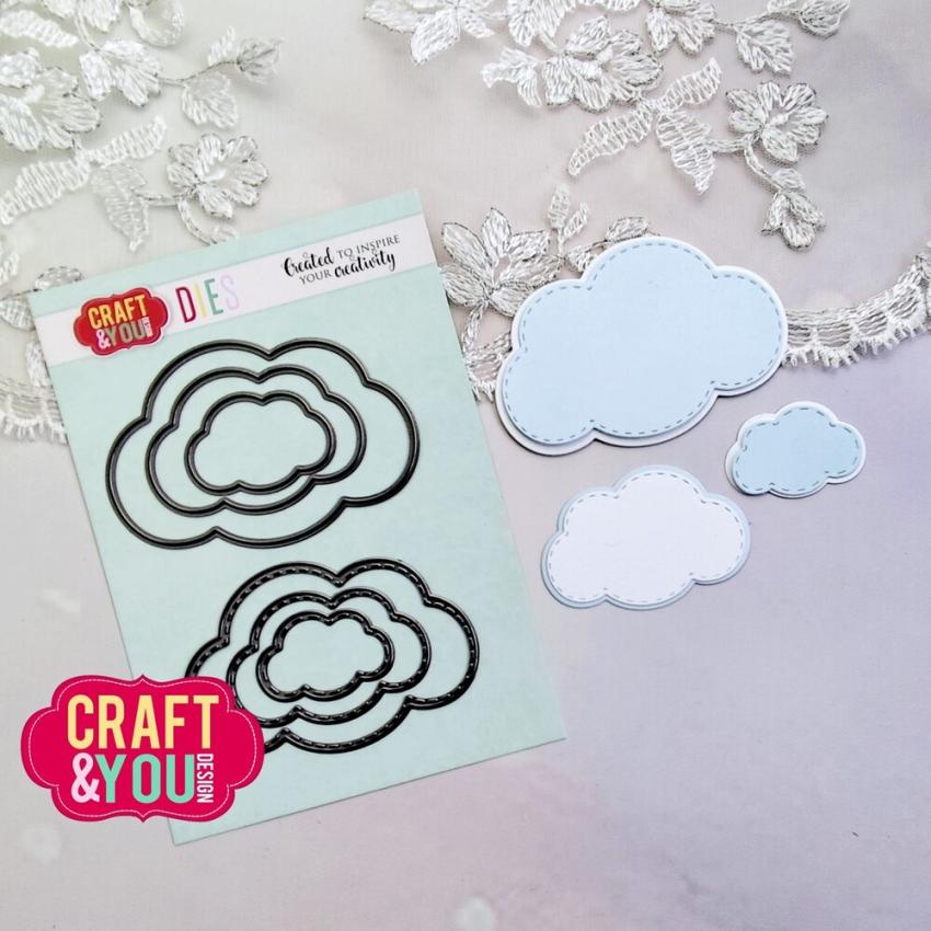 Craft & You Design - Stanzschablone "Cloud" Dies