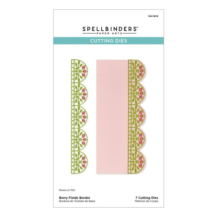 Spellbinders - Stanzschablone "Berry Fields Border" Dies