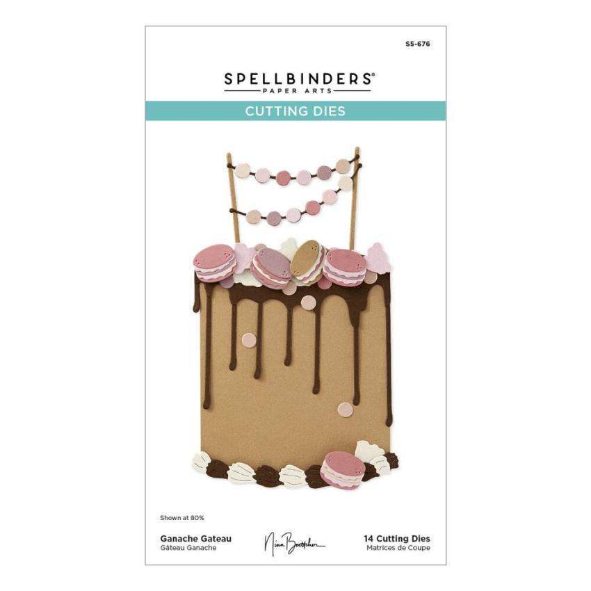 Spellbinders - Stanzschablone "Ganache Gateau" Dies