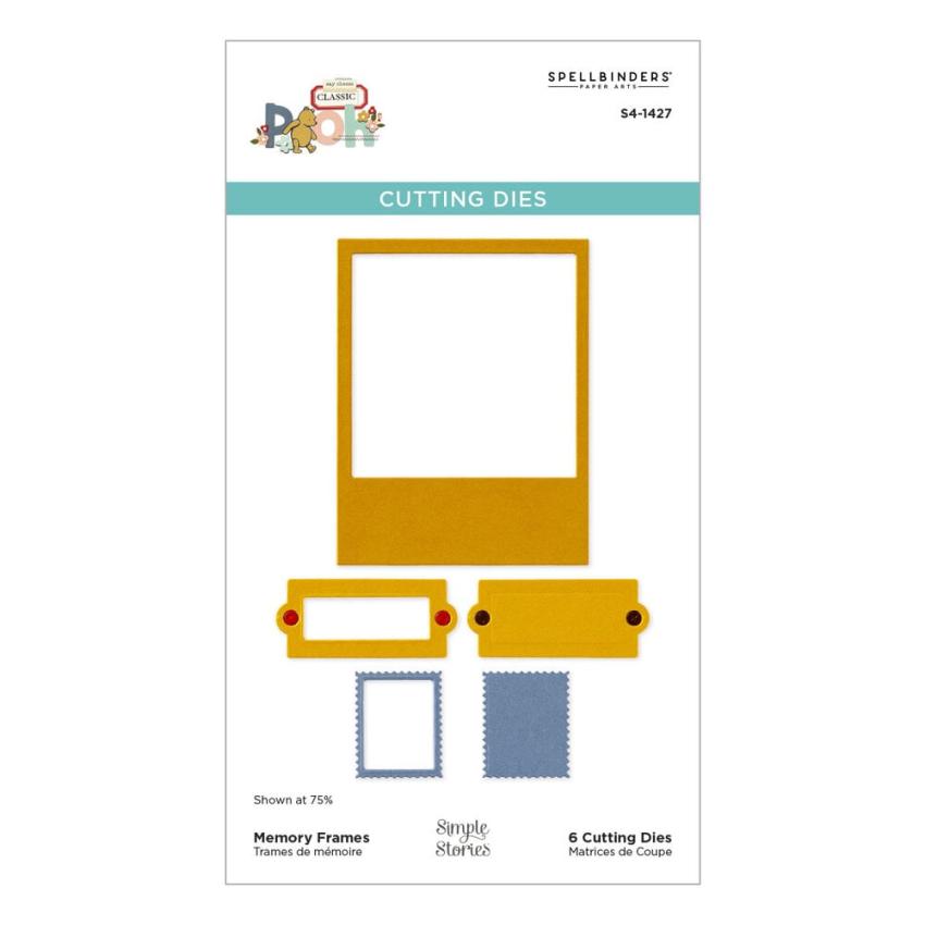 Spellbinders - Stanzschablone "Memory Frames" Dies