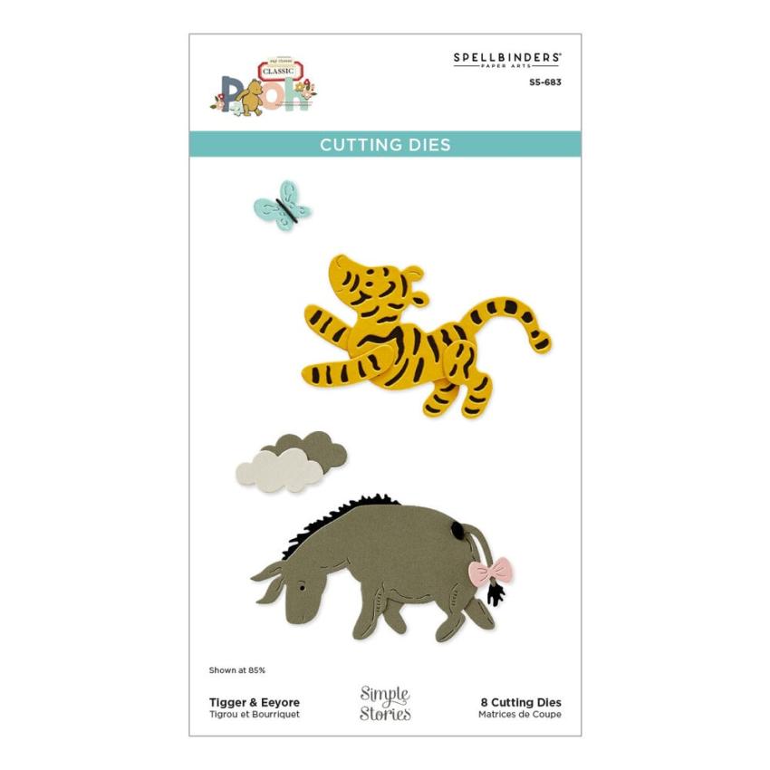 Spellbinders - Stanzschablone "Tigger & Eeyore" Dies