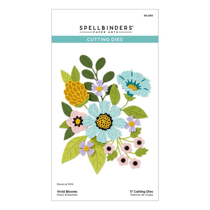 Spellbinders - Stanzschablone "Vivid Blooms" Dies