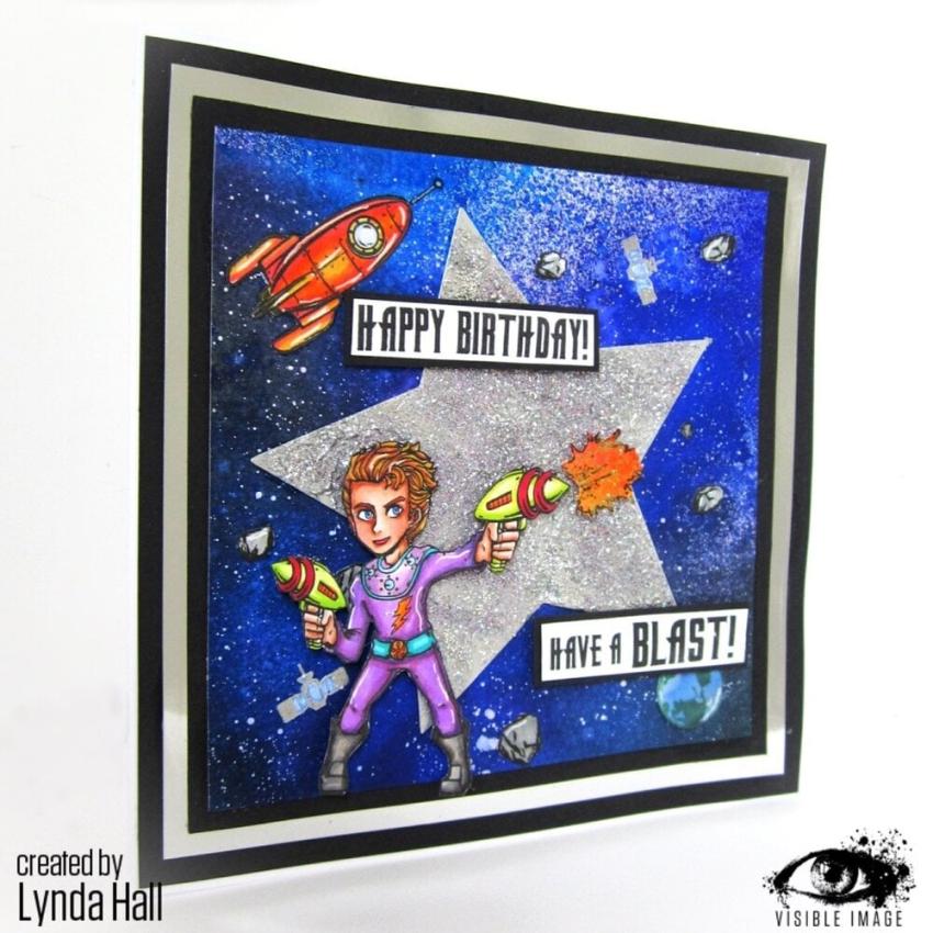 Visible Image - Stempelset A6 "Captain Awesome" Clear Stamps