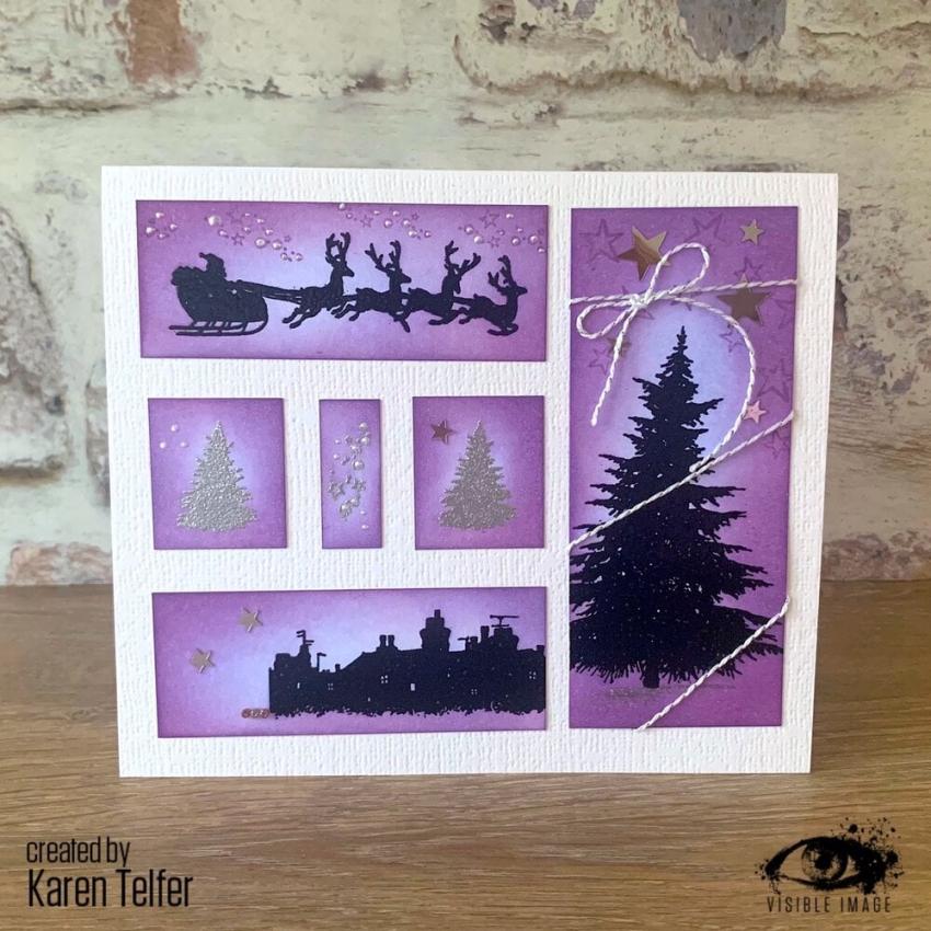 Visible Image - Stempelset A6 "Christmas Eve" Clear Stamps