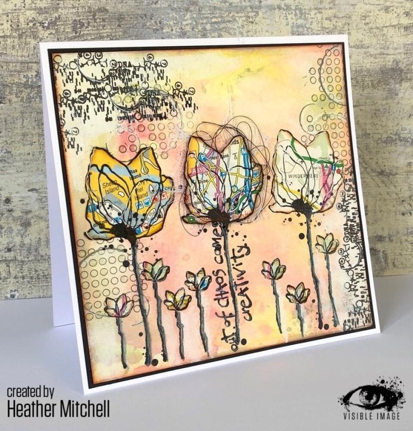 Visible Image - Stempelset A6 "Creative Chaos" Clear Stamps