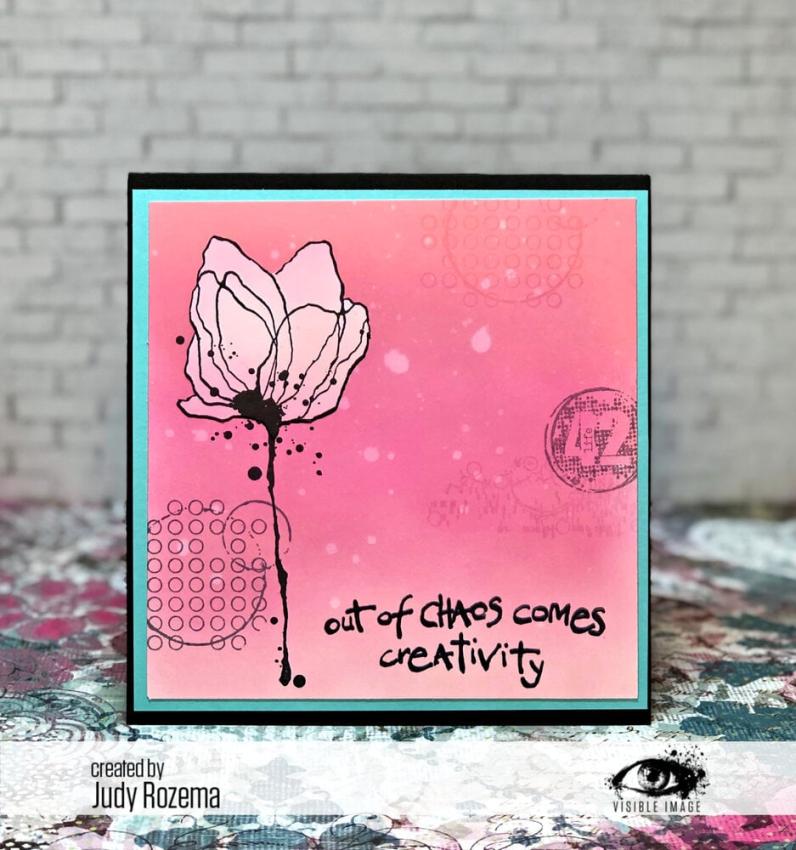 Visible Image - Stempelset A6 "Creative Chaos" Clear Stamps