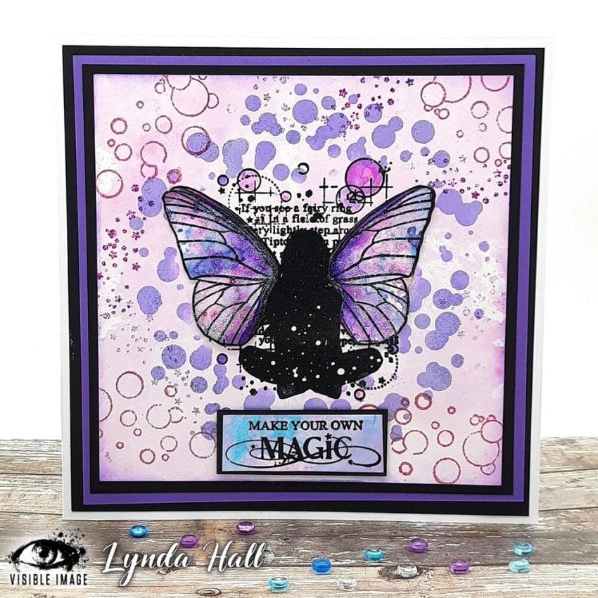 Visible Image - Stempelset A6 "Enchanted Fairy" Clear Stamps