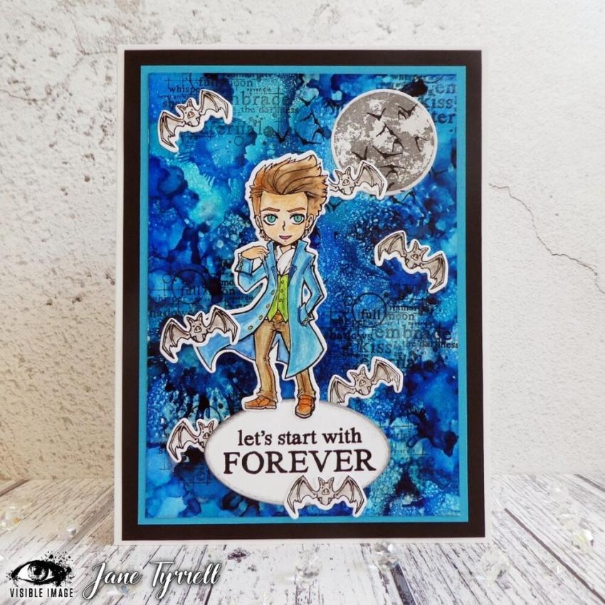 Visible Image - Stempelset A6 "Forever Edward" Clear Stamps