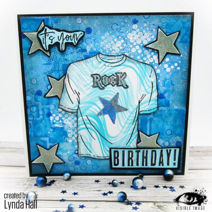 Visible Image - Stempelset A6 "Grunge Tones" Clear Stamps