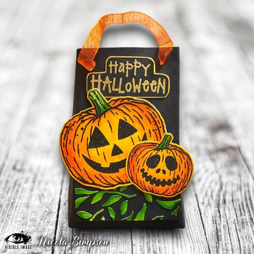 Visible Image - Stempelset A6 "Happy Halloween" Clear Stamps