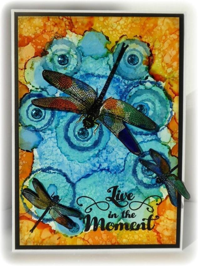 Visible Image - Stempelset A6 "Live In The Moment" Clear Stamps