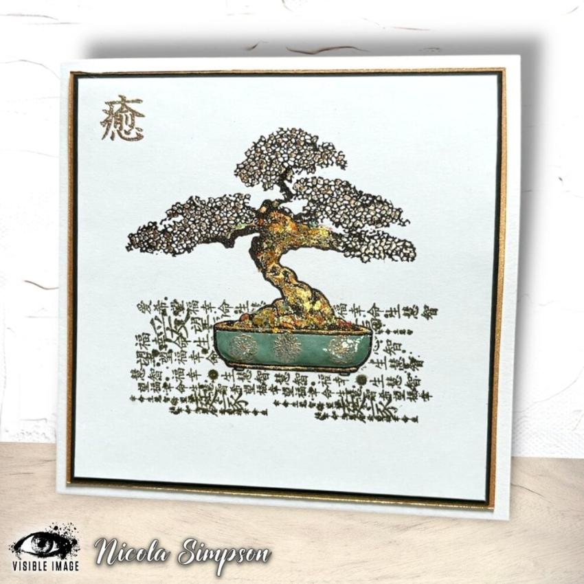 Visible Image - Stempelset A6 "Resilient Bonsai" Clear Stamps