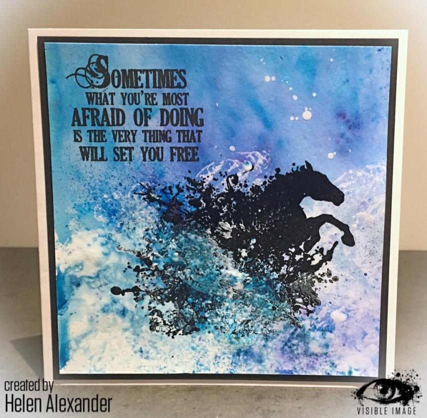 Visible Image - Stempelset A6 "Stay Wild" Clear Stamps