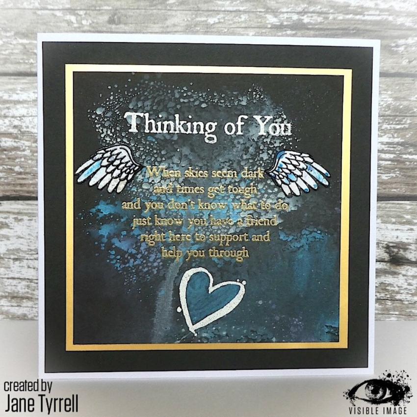 Visible Image - Stempelset A7 "Thinking of You" Clear Stamps