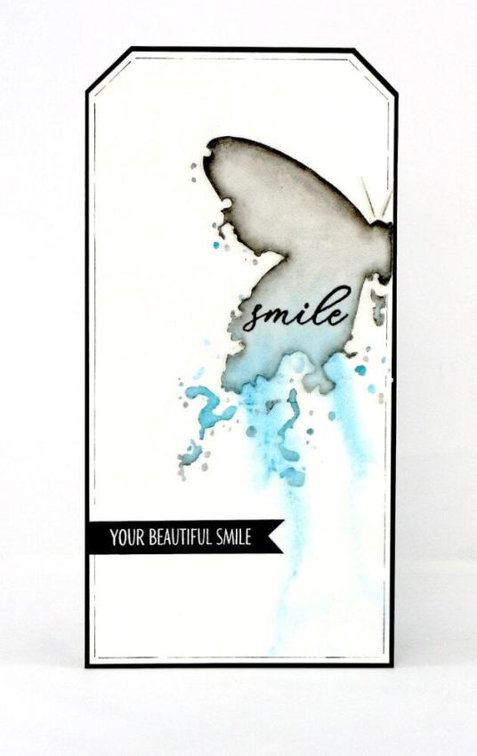 Visible Image - Schablone 6x6 Inch "Butterfly Ink" Stencil