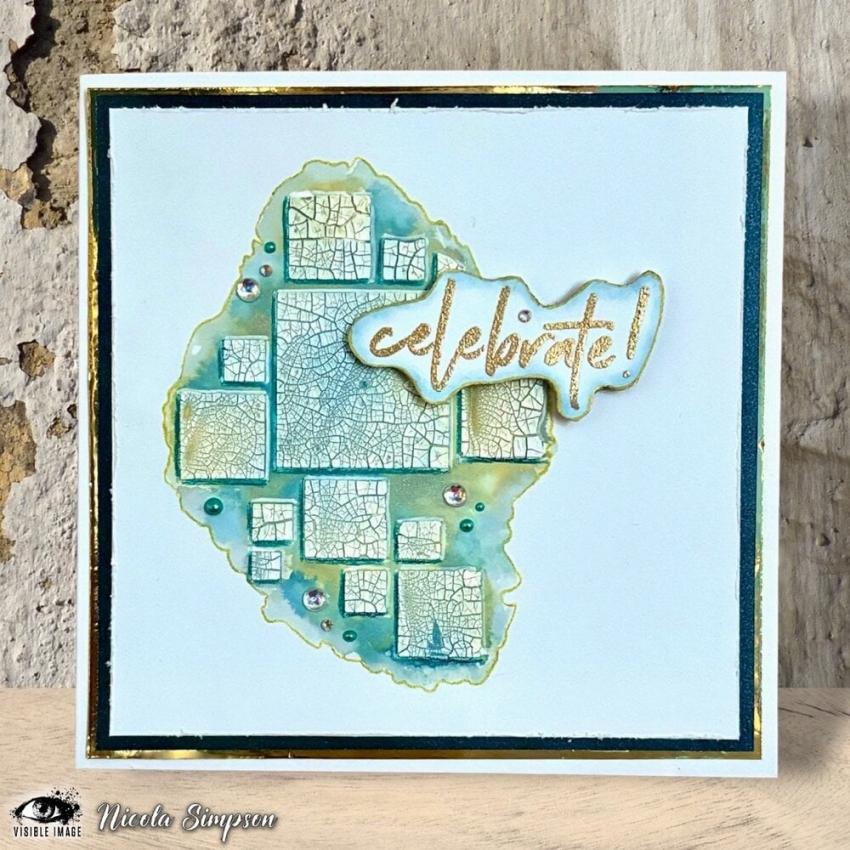 Visible Image - Schablone 6x6 Inch "Squared" Stencil