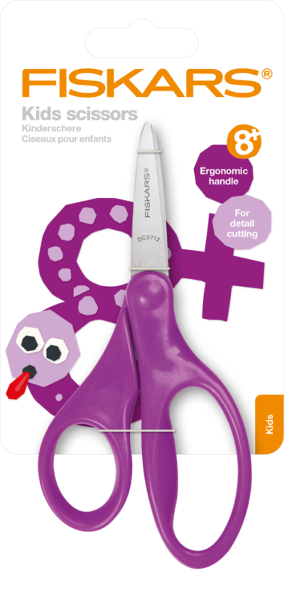 Fiskars - Kinderschere "Purple" Scissors Kids 15cm