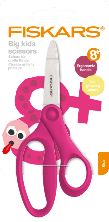 Fiskars - Kinderschere "Pink" Big Kids Scissors 15cm