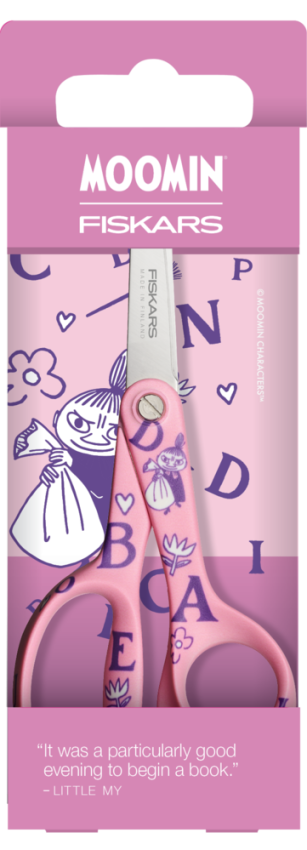 Fiskars - Kinderschere "ABC feat. Little My" X Moomin Kids Scissors 13cm