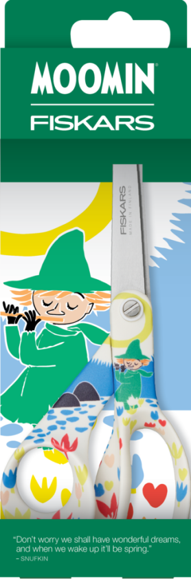 Fiskars - Kinderschere "Snufkin" X Moomin Universal Scissors 21cm