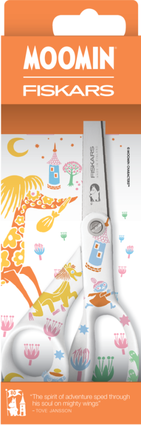 Fiskars - Kinderschere "Play" X Moomin Universal Scissors 21cm