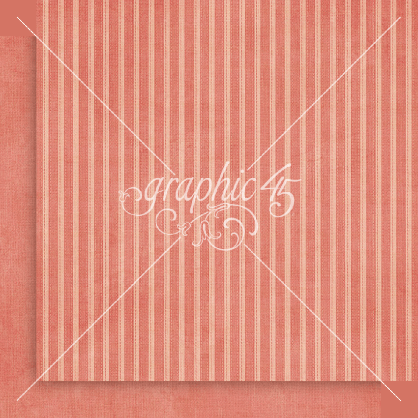 Graphic 45 - Designpapier "Hip Hip Hooray" Patterns & Solid Pad 12x12 Inch - 16 Bogen