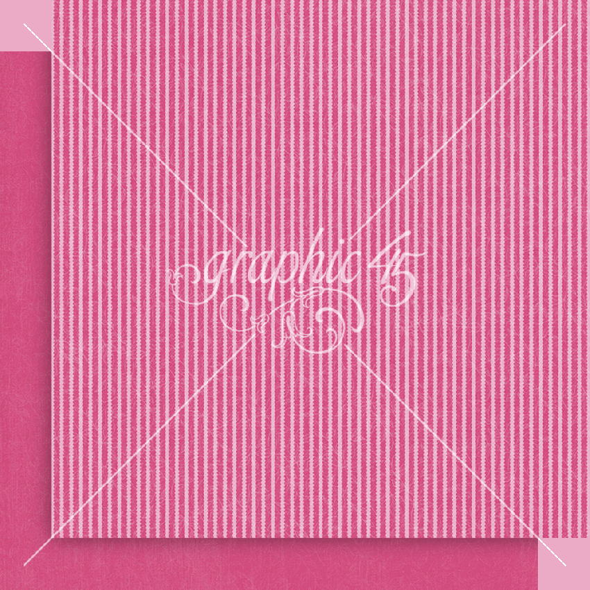 Graphic 45 - Designpapier "Spring is in the Air" Patterns & Solid Pad 12x12 Inch - 16 Bogen