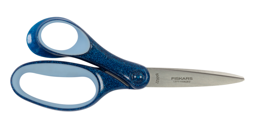 Fiskars - Schulschere "Glitter Blue" School Scissors 18cm