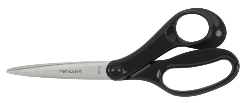 Fiskars - Jugendschere "Black" Teen Scissors 20cm