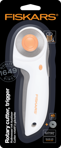 Fiskars - Rotationsschneider - Rotary Cutter Trigger Ø4,5cm